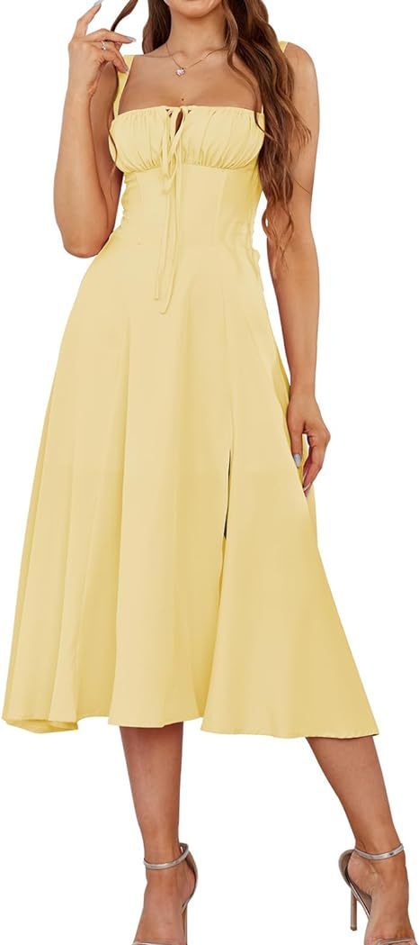 The "Enchanted" Corset Midi Dress
